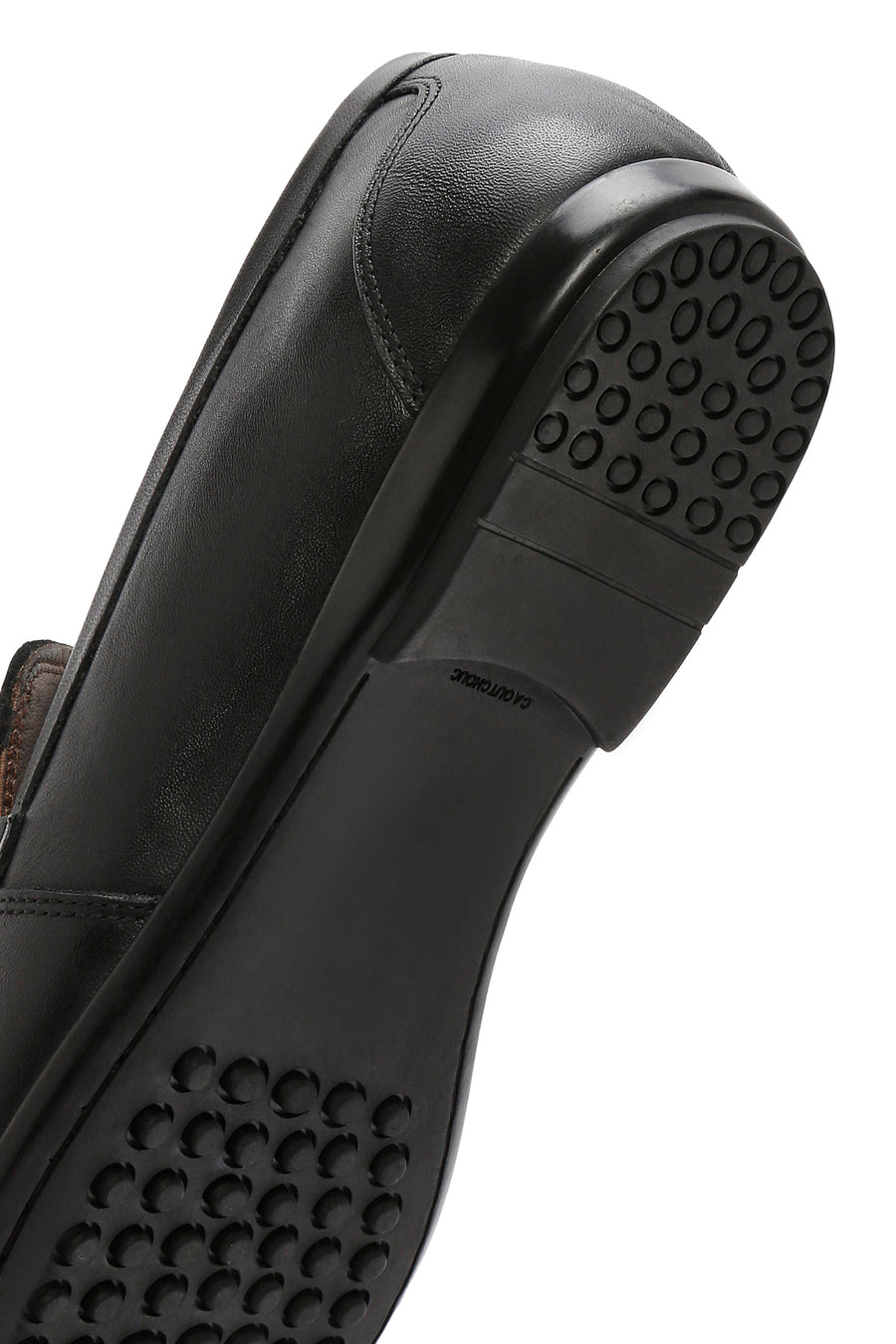 Men's Black Leather Classic Loafer