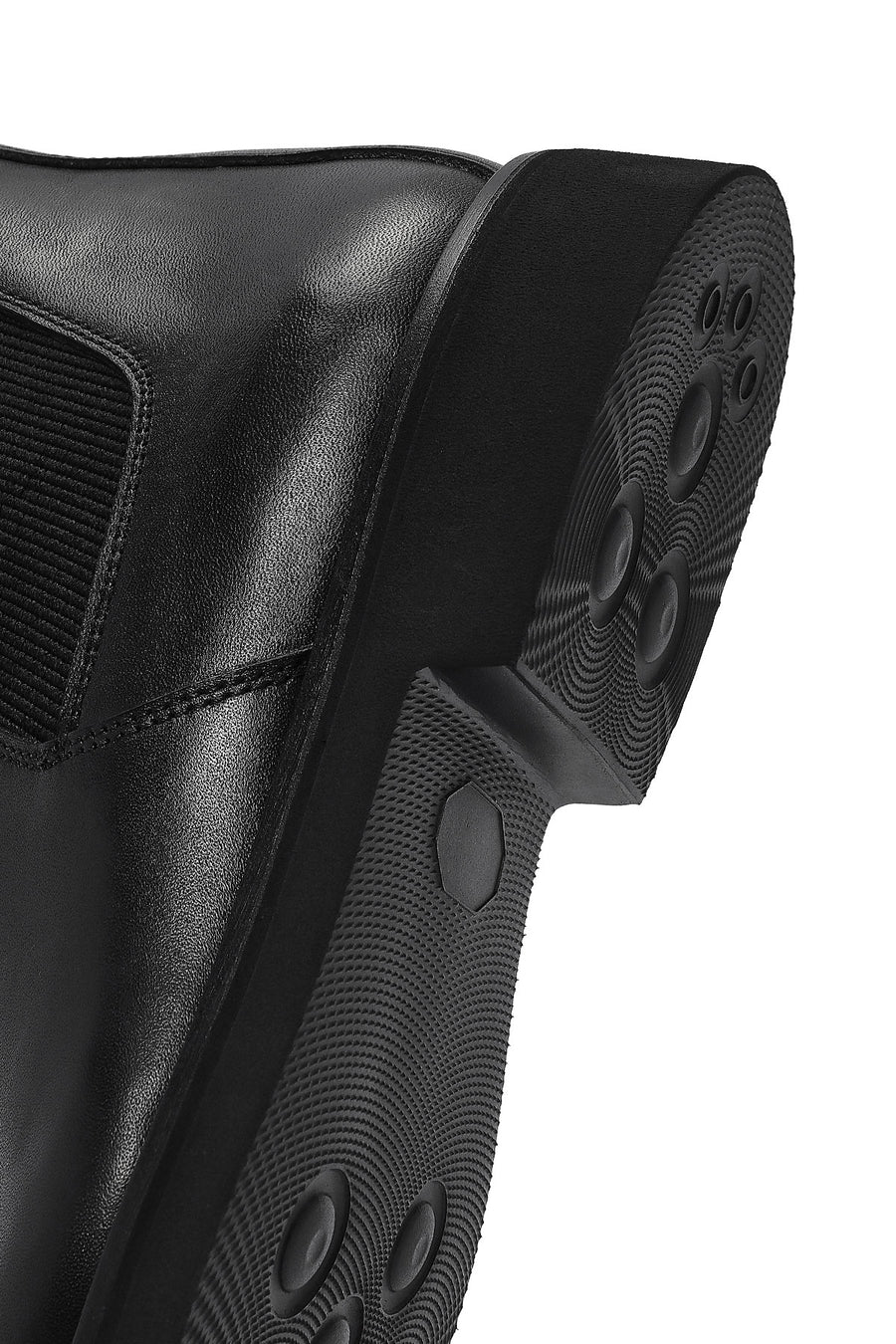 
Men's Black Leather Chelsea Boot
