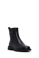 Women's Black Zipper Boots | Derimod
