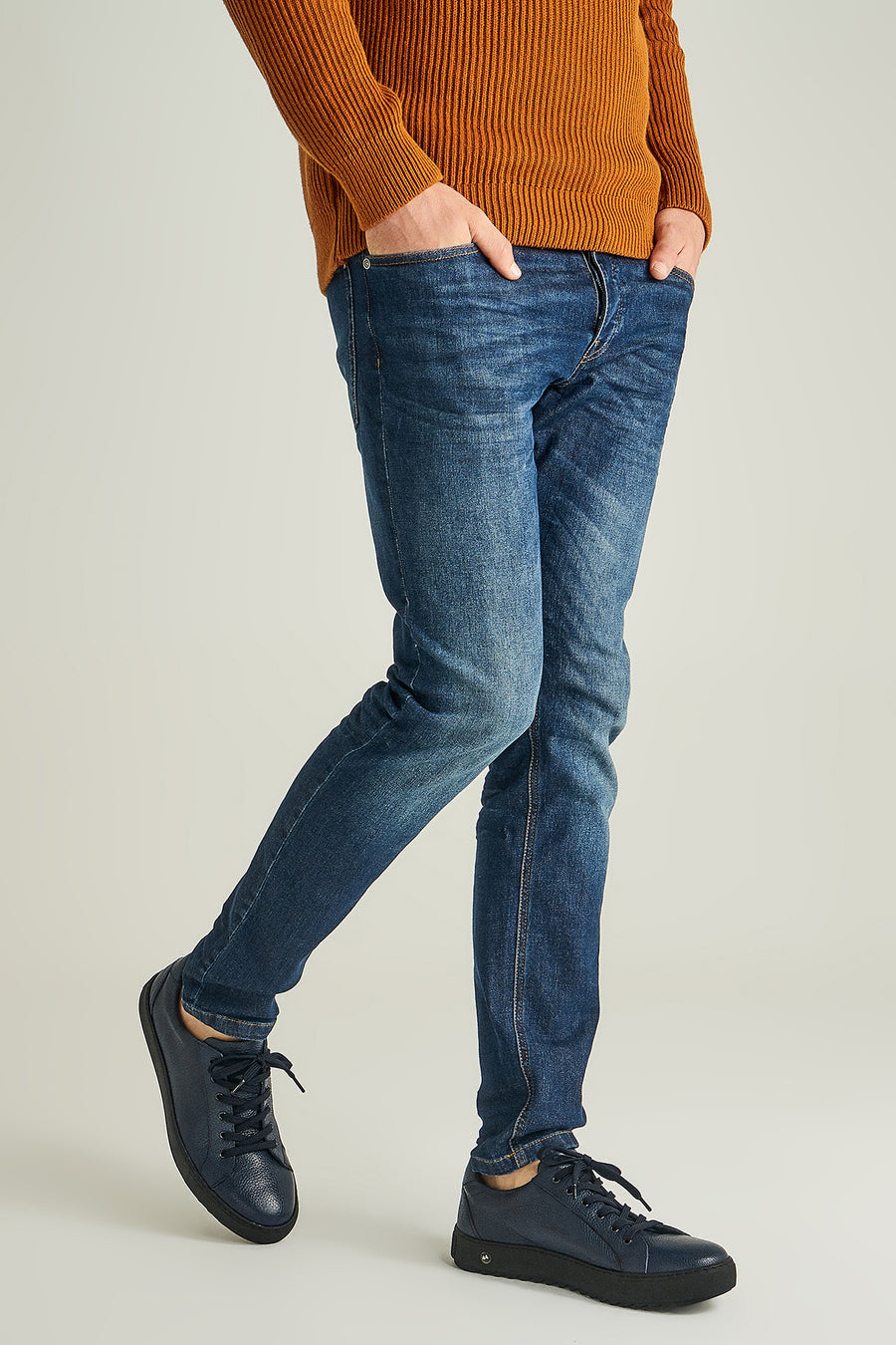 Men's Leather Sneaker