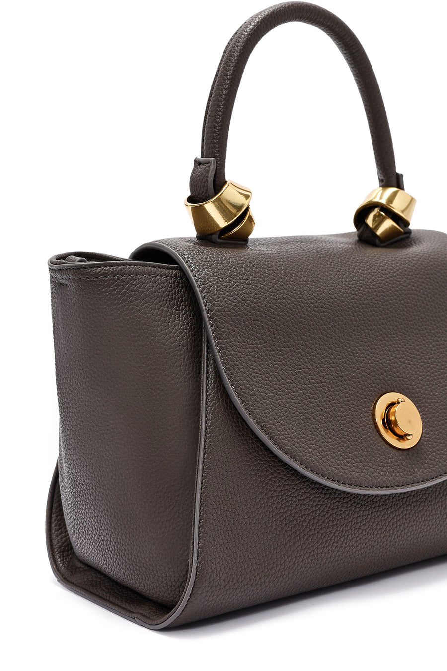 Women's Gray Long Strap Mini Handbag