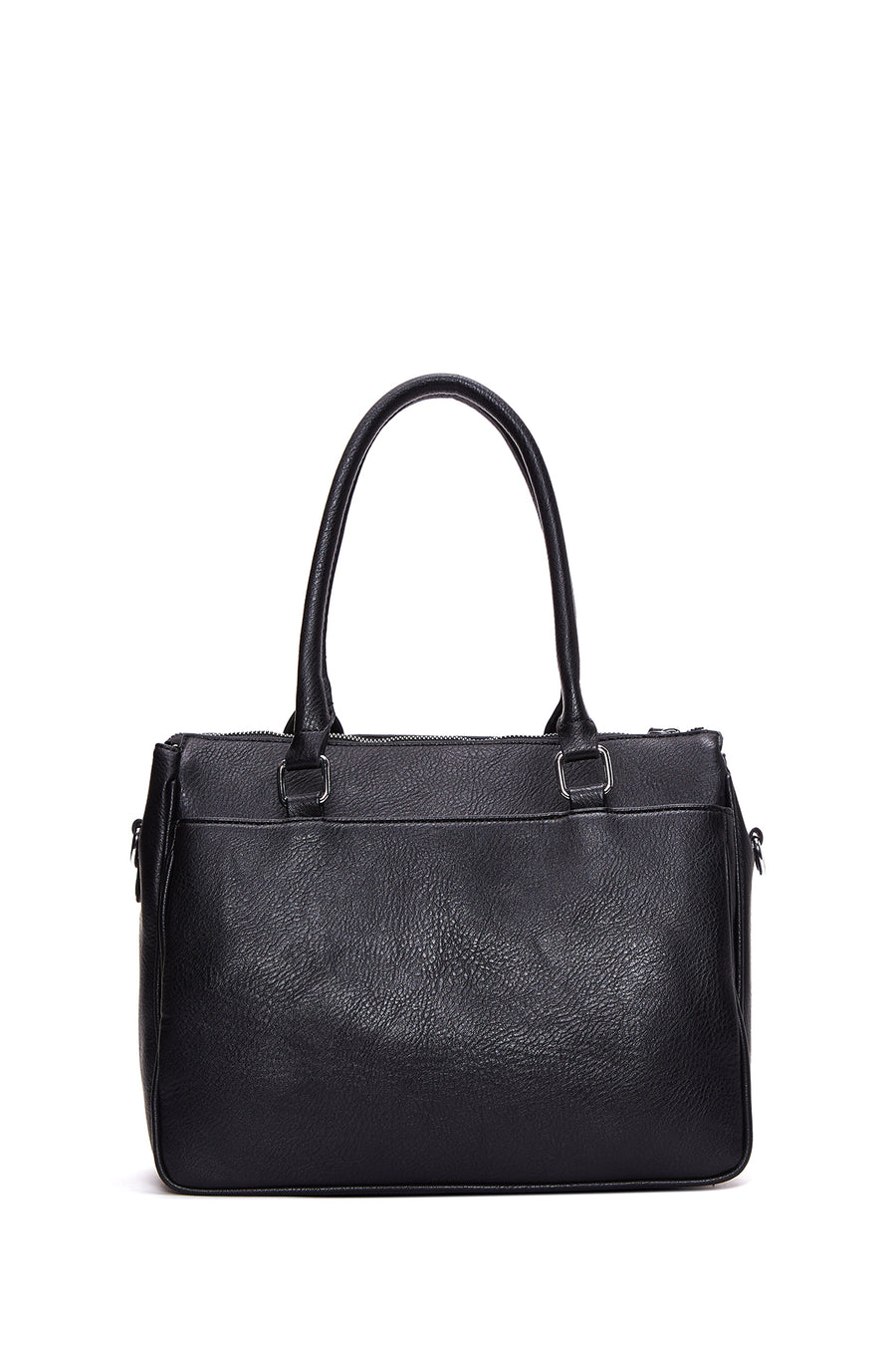 Woman Black Long Strap Printed Shoulder Bag