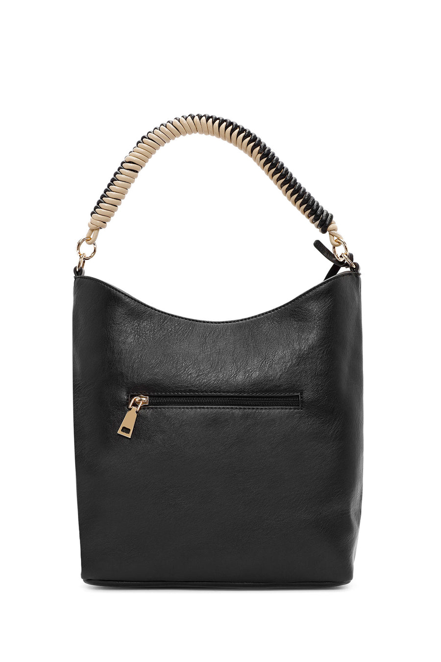 Women's Black Long Strap Shoulder Bag