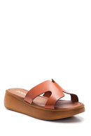 Women's Leather Slippers | Derimod