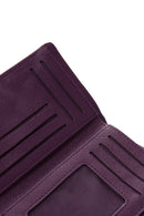 Women's Purple Wallet | Derimod