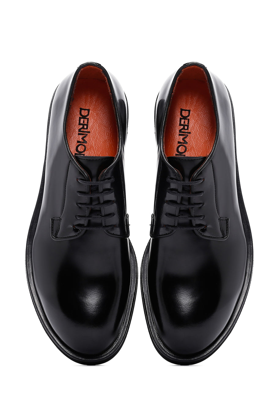 Men's Black Leather Casual Shoes