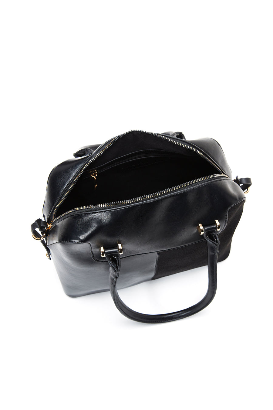 Women's Black Classic Shoulder Bag