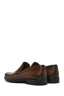 Men's Brown Leather Casual Loafer | Derimod