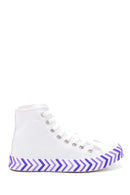 Women's White High Top Sneaker | Derimod