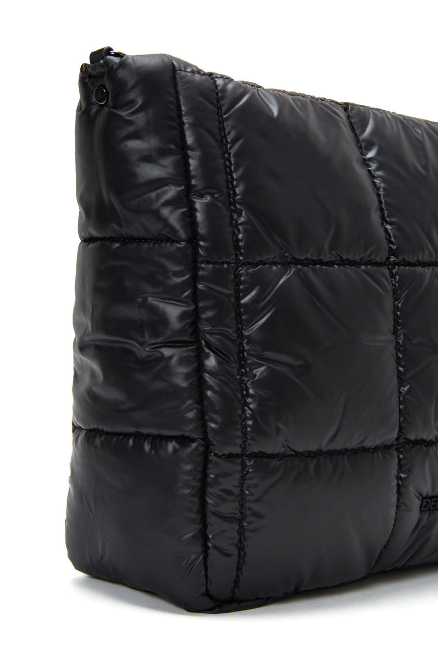 Women's Black Quilted Shoulder Bag