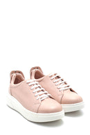 Women's Leather Metal Detailed Sneaker | Derimod