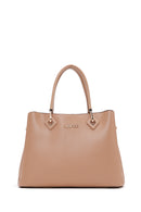 Women's Tan Classic Handbag | Derimod