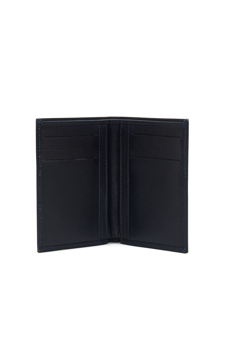 Men's Navy Blue Leather Wallet