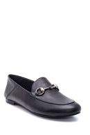 Kadın Deri Tokalı Loafer | Derimod