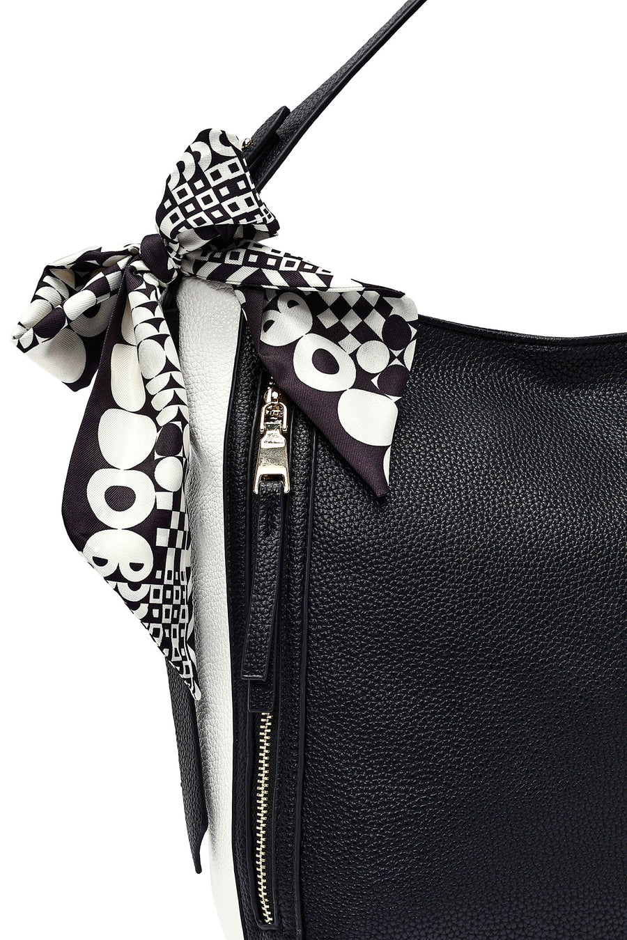 Women's Black Long Strap Classic Shoulder Bag