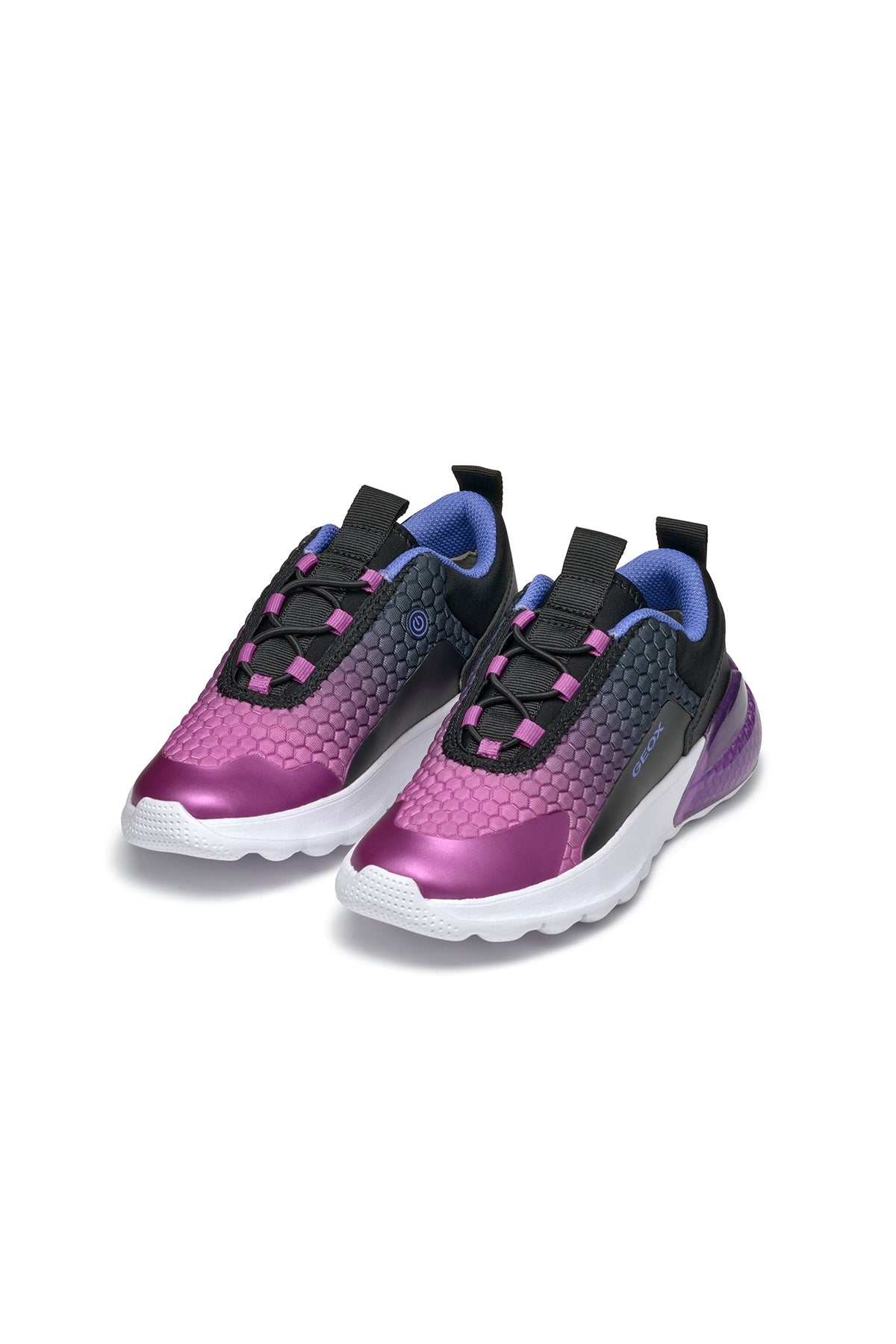 Geox Kız Çocuk Pembe Activart İlluminus Işıklı Bağcıklı Sneaker