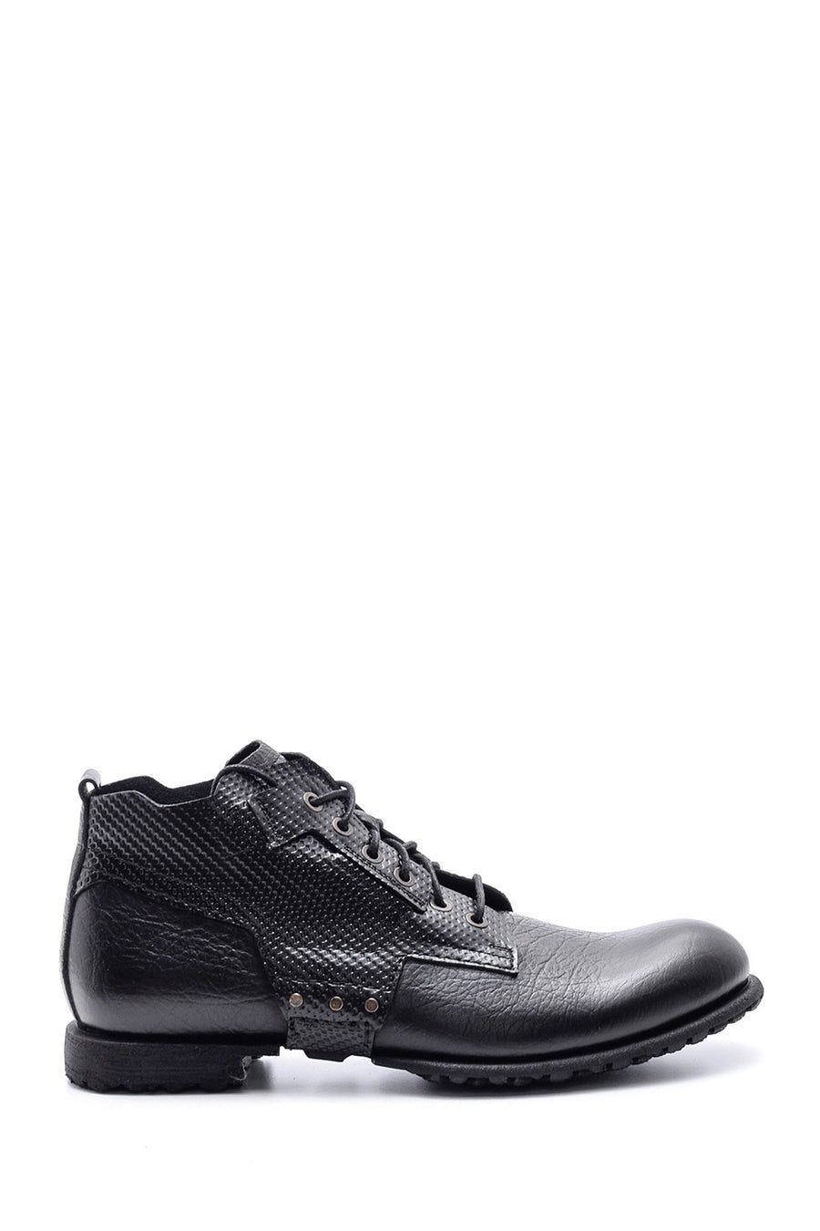 Men's Casual Leather Boots 19WFD303314 | Derimod