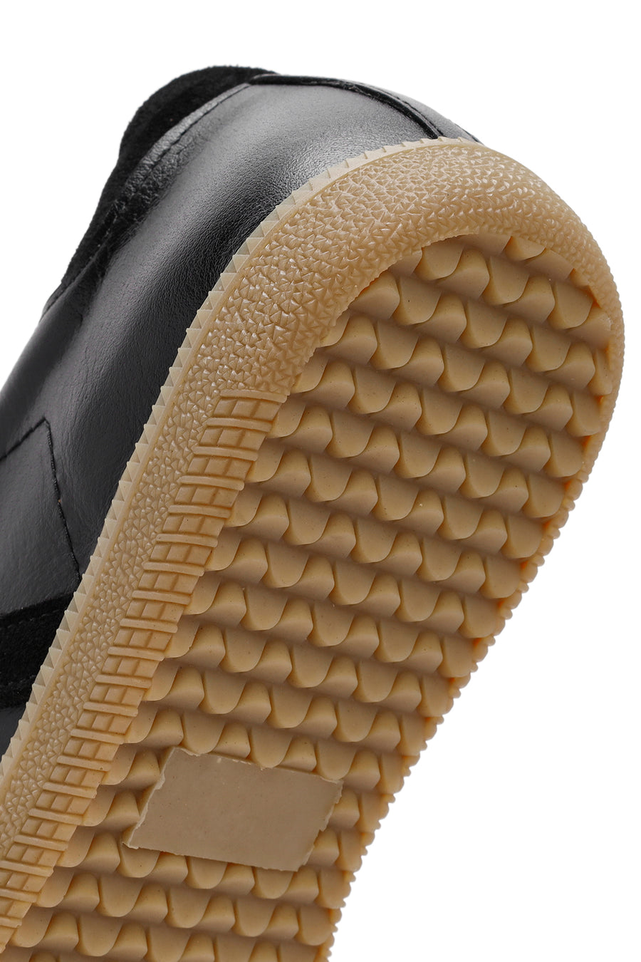 Kadın Siyah Bağcıklı Deri Sneaker