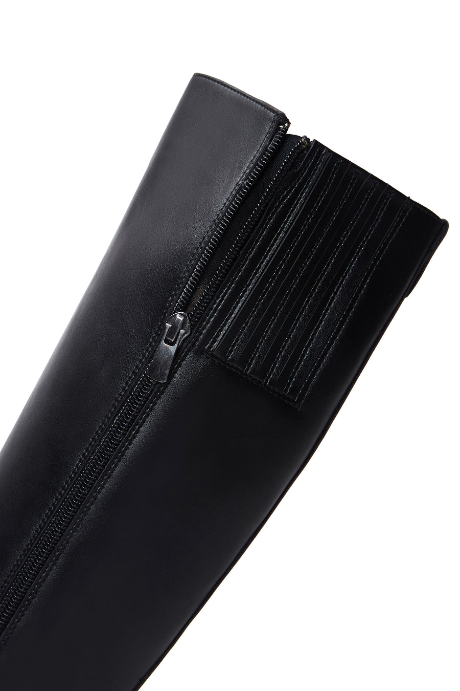Women's Black Zippered Boots