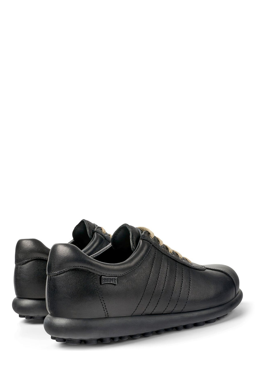 Camper Black Women's Pelotas Ariel Leather Sports Shoes