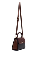 Woman Burgundy Classic Shoulder Bag with Long Strap | Derimod
