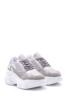 Women's High-Sole Sneaker | Derimod