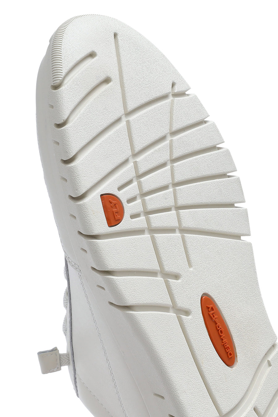 
Men's White Lace-Up Leather Casual Shoes
