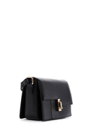 Women's Black Long Strap Crossbody Bag | Derimod