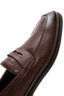 Men's Brown Leather Classic Loafer | Derimod