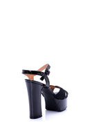 Women's Suede Platform Heeled Shoes | Derimod