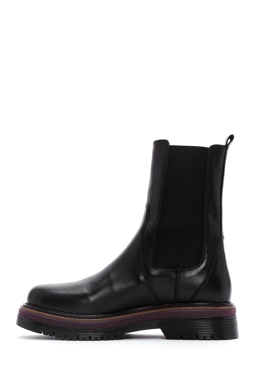 Women's Black Leather Boots