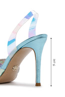 Women's Multi-Colored Stone Thin High Heel Stiletto | Derimod