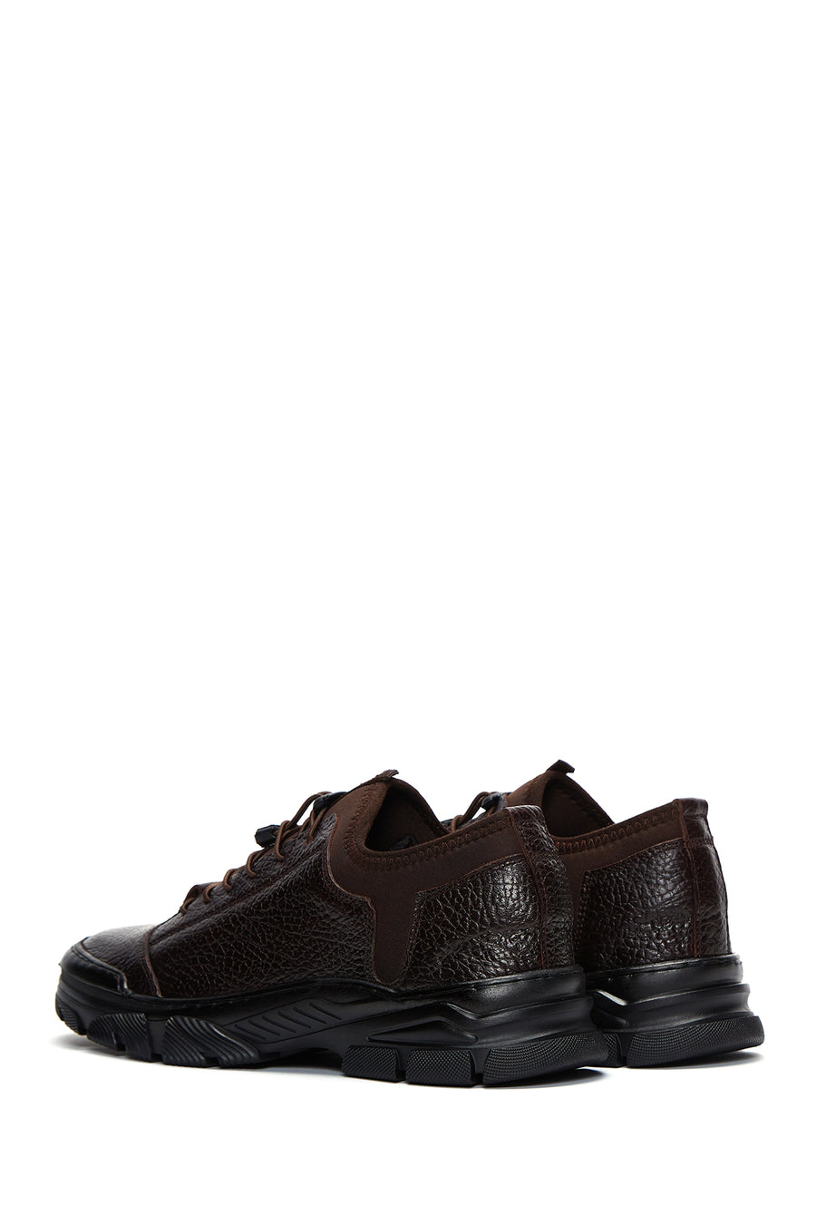 Men's Brown Leather Casual Sneaker