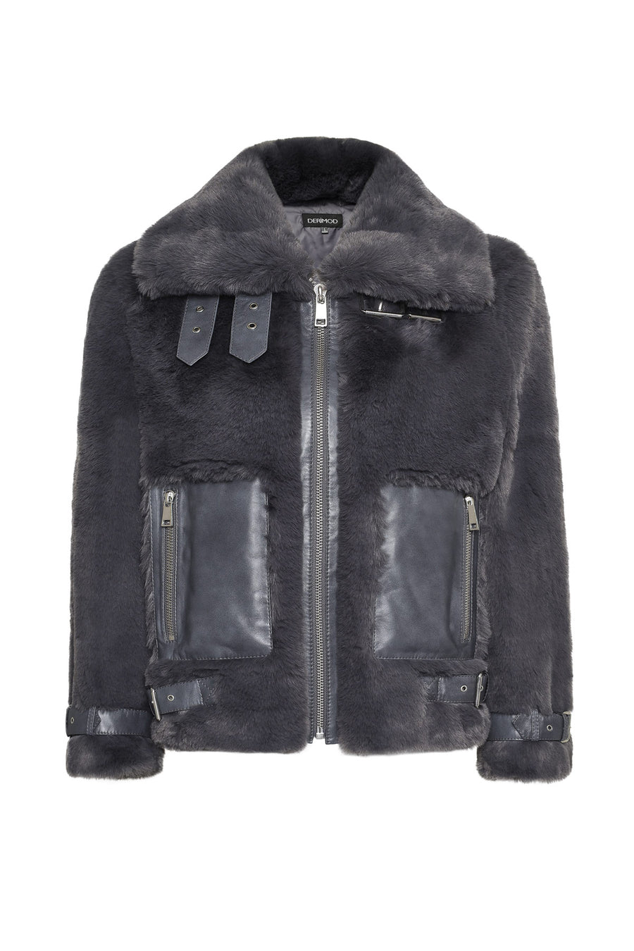 Kitzbuhel Women's Gray Teddy Coat
