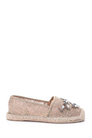 Women's Stone Espadrille Shoes | Derimod