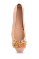 Women's Beaded Detailed Ballerinas | Derimod