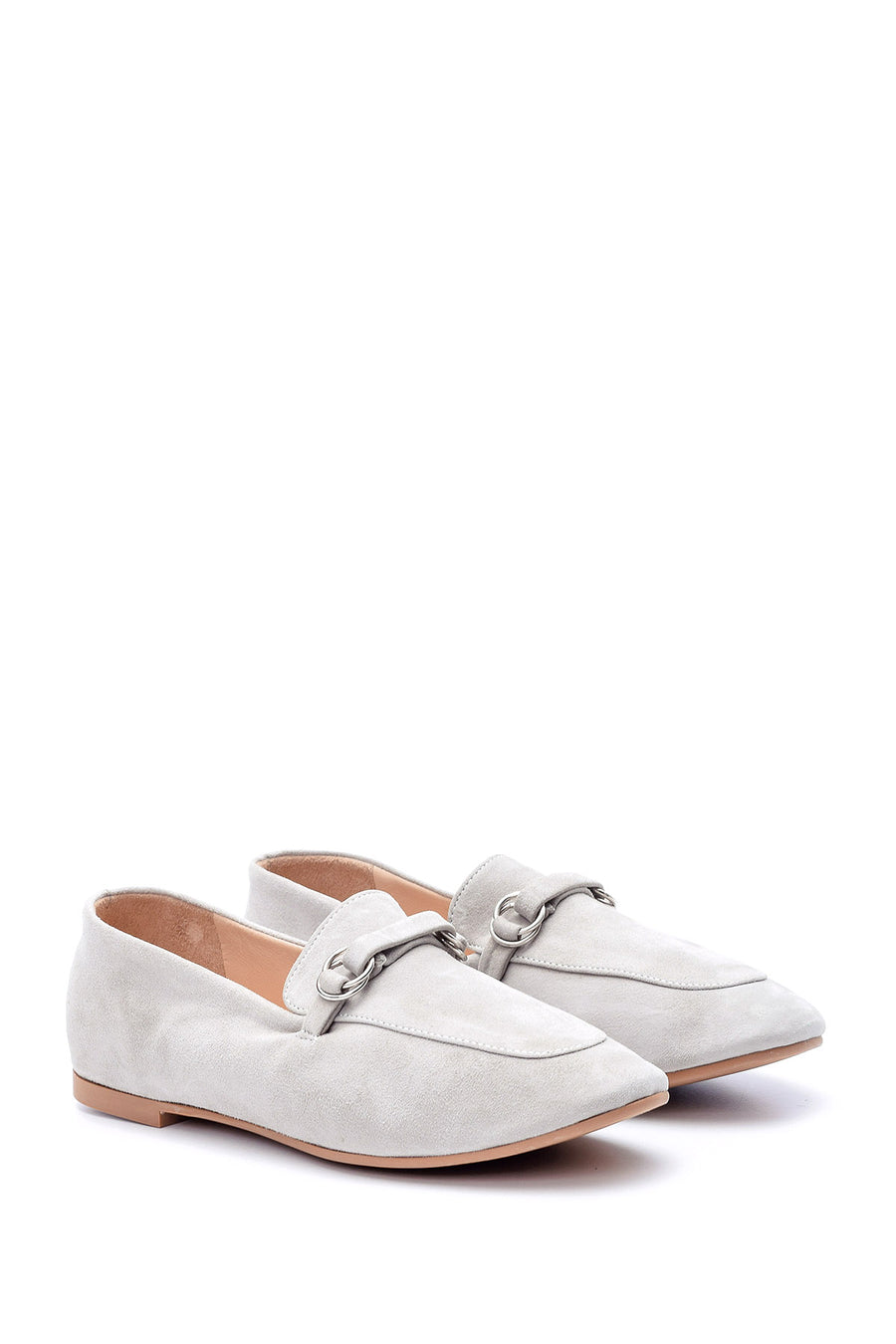 Kadın Süet Loafer