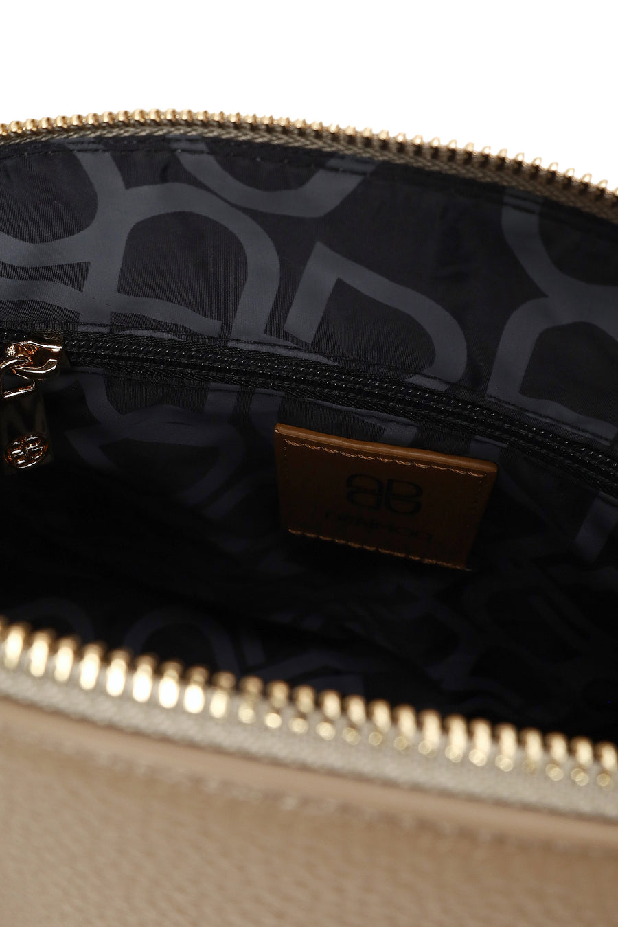 Woman Mink Long-Strap Croc-Pattern Classic Shoulder Bag