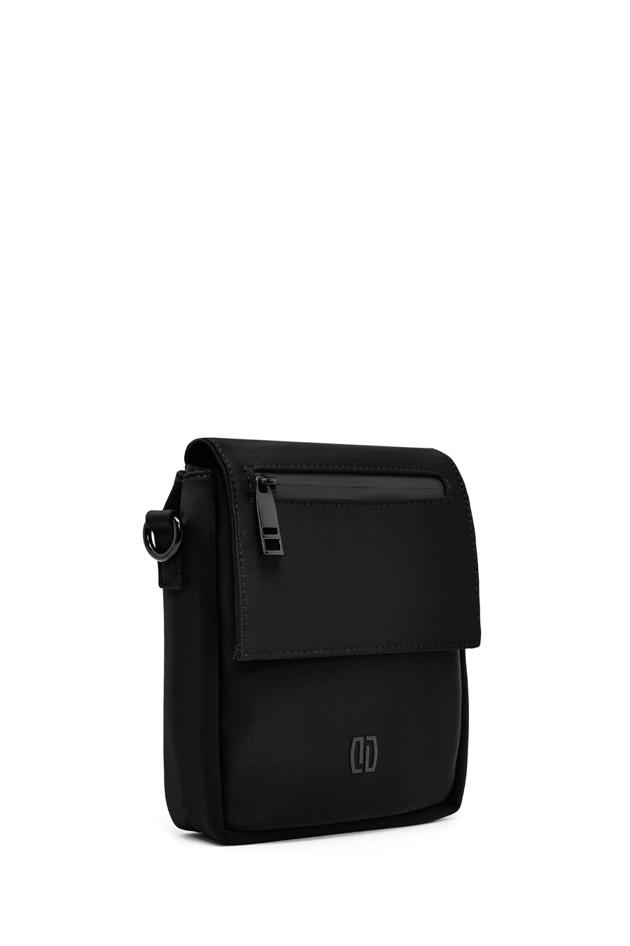 Men's Black Mini Messenger Bag