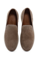 Men's Beige Leather Loafer | Derimod