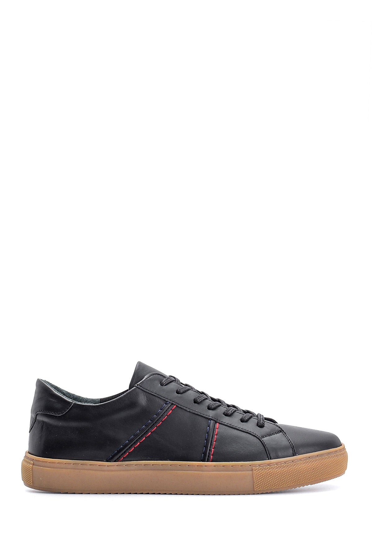 Men's Casual Leather Sneaker 19WFD341218 | Derimod