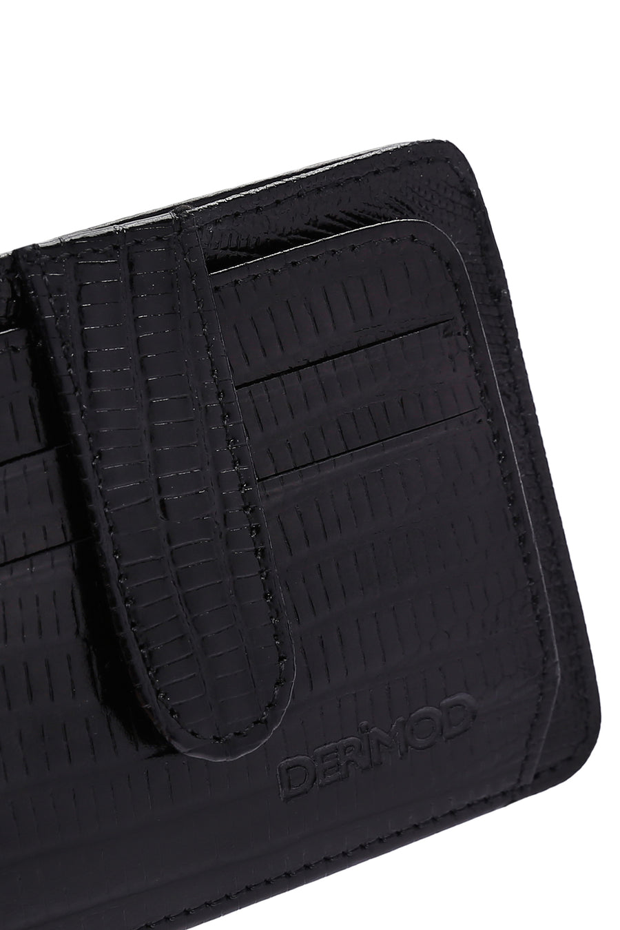 Men's Black Leather Card Holder