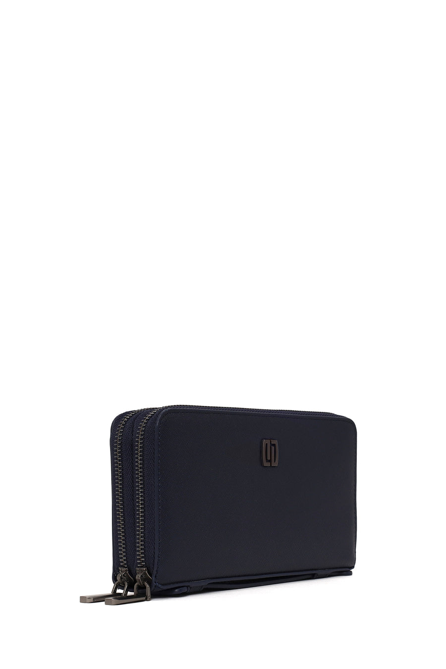 Male Navy Leather Wallet