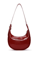 Women's Red Crocodile Handbag | Derimod