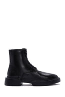 Men's Black Leather Boots | Derimod