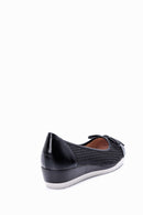 Women's Black Wedge Sole Shoes | Derimod