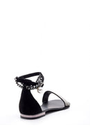 Women's Chain Detailed Sandals | Derimod