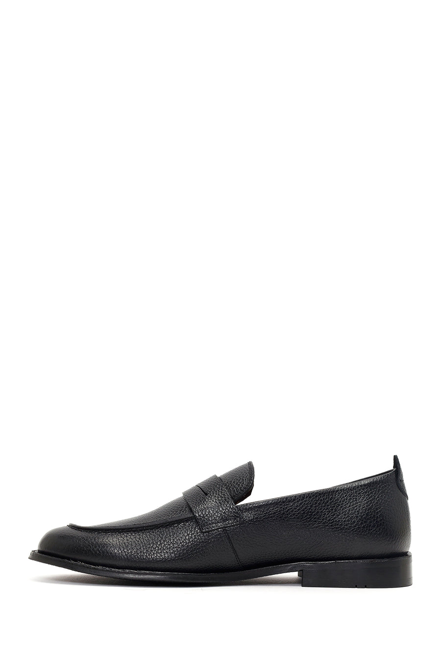 Derimod Black Erkek Siyah Deri Klasik Loafer