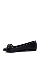 Women's Stoned Classic Ballerina Ballet | Derimod