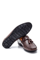 Men's Leather Tassel Detailed Loafer | Derimod